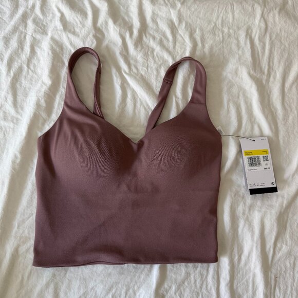 Nike Alate Women's Medium-Support Sports Bra Tank – Size S | Smokey Mauve - Picture 2 of 2